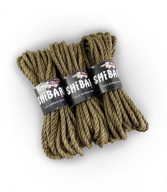 Джутовая веревка для Шибари Feral Feelings Shibari Rope, 8 м серая