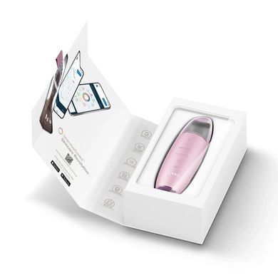 Мікрострумовий скрабер для шкіри та усунення чорних точок GESKE MicroCurrent Skin Scrubber&Blackhead Remover 9в1 pink