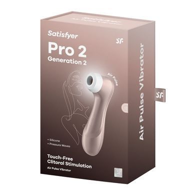 Вакуумний кліторальний стимулятор Satisfyer Pro 2