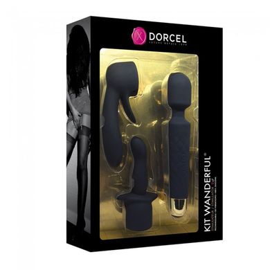 Вибромассажер Dorcel Kit Wanderful с насадками