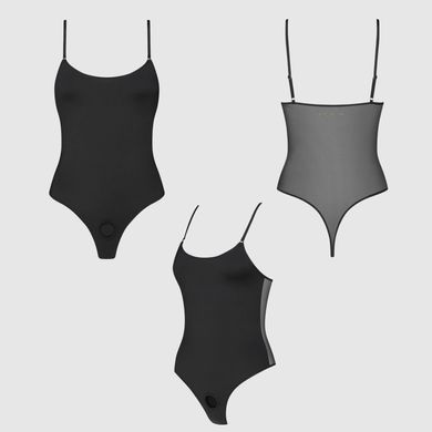 Боди с фиксацией дилдо Strap-On-Me Harness Body Signature - L - Black