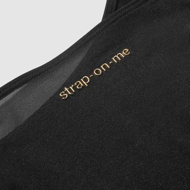 Боди с фиксацией дилдо Strap-On-Me Harness Body Signature - L - Black