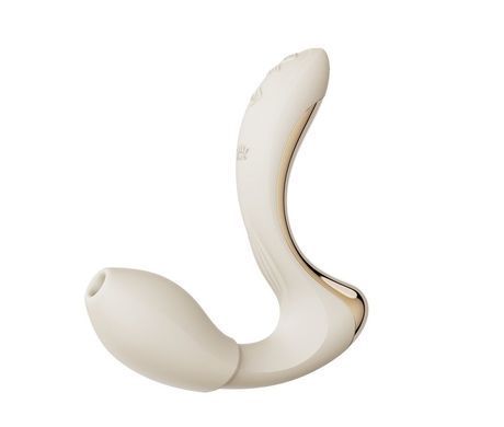 Вибратор-пульсатор с вакуумной насадкой Zalo &ndash; Talis G-Spot PulseWave Vibrator Ivory White