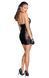 Платье Noir Handmade F238 Short tulle dress with powerwetlook inserts, XL