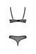 Эротическое боди Passion MARINA BODY, L/XL, beige, с открытыми чашками