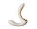 Вибратор-пульсатор с вакуумной насадкой Zalo &ndash; Talis G-Spot PulseWave Vibrator Ivory White