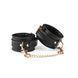Поножі Liebe Seele Black Organosilicon Anklecuffs, екошкіра