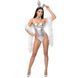Ролевой костюм зайки Art of Sex - Secret bunny, цвет серебро, размер XL