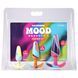 Набор анальных пробок Doc Johnson Mood Naughty 1 Kaleidoscope Trainer Set