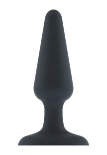 Анальная пробка с вибрацией Dorcel Best Vibe Plug M, макс. диаметр 4,1см, soft-touch силикон