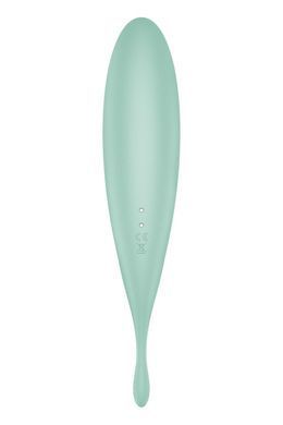 Смарт-вібратор для клітора з вакуумною стимуляцією Satisfyer Twirling Pro+ Mint