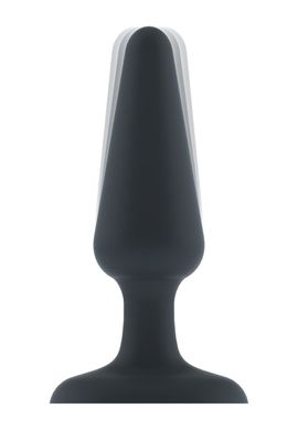 Анальная пробка с вибрацией Dorcel Best Vibe Plug M, макс. диаметр 4,1см, soft-touch силикон