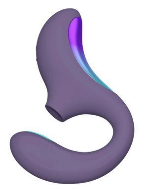 Клиторально-вагинальный звуковой стимулятор LELO Enigma Double Sonic Cyber Purple