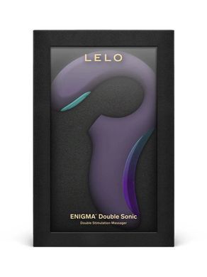 Клиторально-вагинальный звуковой стимулятор LELO Enigma Double Sonic Cyber Purple