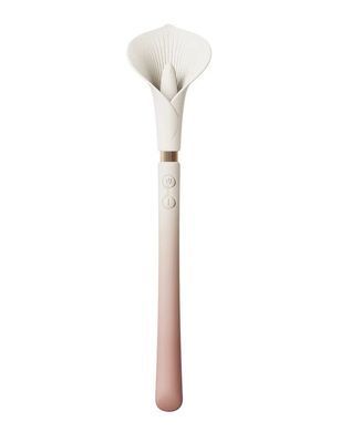 Розкішний вібромасажер Zalo &ndash; Calla Blossom Pink, двосторонній, 2 мотори