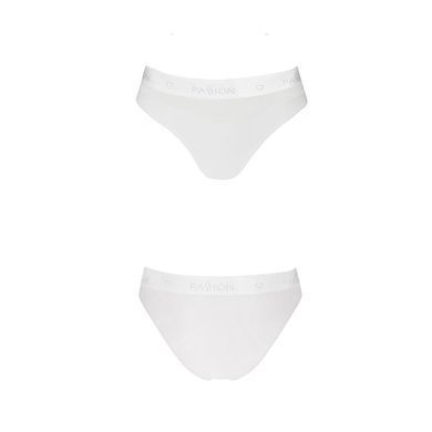 Трусики с прозрачной вставкой Passion PS006 PANTIES S, white