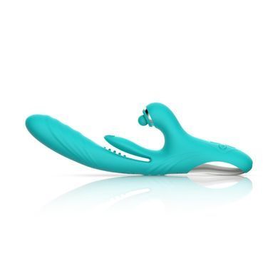 Вибратор-кролик Good Vibes Only - Lisa Thrusting Rabbit Vibrator with G-Spot Stimulator