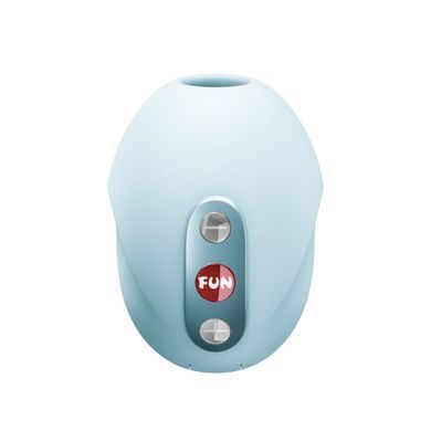 Вакуумный стимулятор Fun Factory Seduction Ice Blue, 11 режимов работы, перезаряжаемый