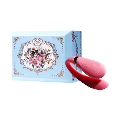 Смартвибратор для пар Zalo &mdash; Fanfan set Rouge Pink, пульт ДУ
