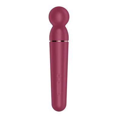 Вибромассажер Satisfyer Planet Wand-er Berry/Rosegold, очень мощный, беспроводной