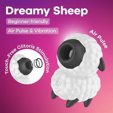 Вакуумный клиторальный стимулятор Satisfyer Dreamy Sheep