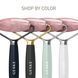 Ролер-масажер для обличчя та тіла з рожевим кварцом GESKE SmartAppGuided Rose Quartz Face & Body Roller 5in1 green
