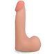 Фаллоимитатор Doc Johnson The Realistic Cock ULTRASKYN - 7 Inch with Balls Vanilla