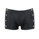 Чоловічі шкіряні боксери із заклепками Passion 048 SHORT DAVID L/XL Black