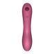 Вакуумний стимулятор із вібрацією Satisfyer Curvy Trinity 3 Red