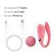 Смартвибратор для пар Zalo &mdash; Fanfan set Rouge Pink, пульт ДУ