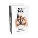 Портупея жіноча Art of Sex - Delaria Leather harness, Чорна L-2XL