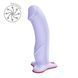 Фаллоимитатор Fun Factory THE BOSS STUB Purple, реалистичная текстура, длина 17,9 см, диаметр 4,1 см
