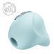 Вакуумний стимулятор Fun Factory Seduction Ice Blue, 11 режимів роботи, перезаряджуваний
