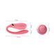 Смартвибратор для пар Zalo &mdash; Fanfan set Rouge Pink, пульт ДУ