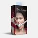 Кляп силиконовый Feral Feelings Silicon Ball Gag White/White, белый ремень, белый шарик