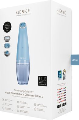 Очищуючий засіб для обличчя GESKE Aqua-Stream Face Cleanser 8в1 aquamarine