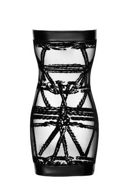 Платье Noir Handmade F359 Bondesque Off-shoulder mini dress M