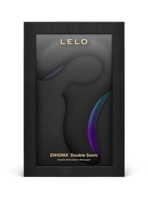 Клиторально-вагинальный звуковой стимулятор LELO Enigma Double Sonic Black