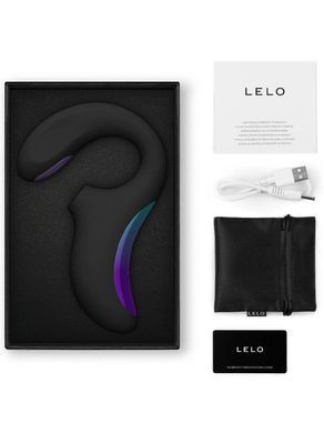 Клиторально-вагинальный звуковой стимулятор LELO Enigma Double Sonic Black