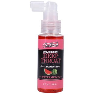 Спрей для минета Doc Johnson GoodHead DeepThroat Spray – Watermelon 59 мл для глубокого минета