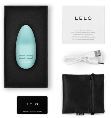 Мінівібратор для клітора LELO Lily 3 Polar Green, 10 режимів, дуже потужний