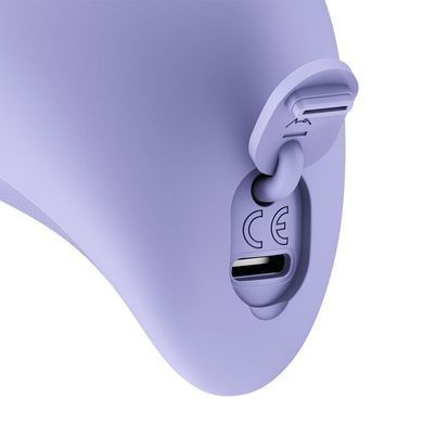 Вакуумный стимулятор Fun Factory Essence Purple, 11 режимов работы, перезаряжаемый