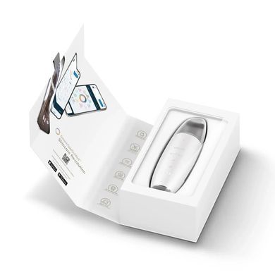 Мікрострумовий скрабер для шкіри та усунення чорних точок GESKE MicroCurrent Skin Scrubber&Blackhead Remover 9в1 white