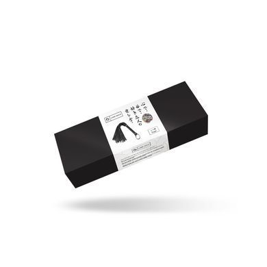 Флоггер Liebe Seele Black Organosilicon Flogger, 44 см, экокожа