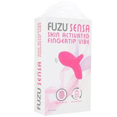 Вибратор на палец FUZU Sensa Skin Activated Fingertip Vibe &ndash; Pink, сенсорное управление, 8 режимов