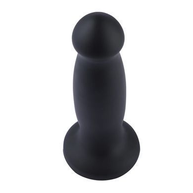 Силиконовый дилдо для секс-машин Hismith 7.2" Black Silicone Anal Dildo, система KlicLok