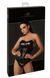 Корсет Noir Handmade F334 Powerwetlook corset - L