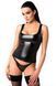 Топ Noir Handmade F346 Powerwetlook top - XL