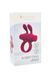 Эрекционное виброкольцо S Pleasures Premium Rabbit Ring, розовое, со съемной вибропулей и ушками
