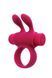 Эрекционное виброкольцо S Pleasures Premium Rabbit Ring, розовое, со съемной вибропулей и ушками